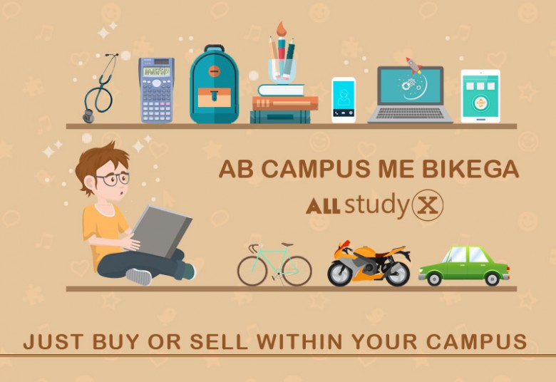 Allstudyx - Online Campus Based Marketplace To Sell or Buy Used Items